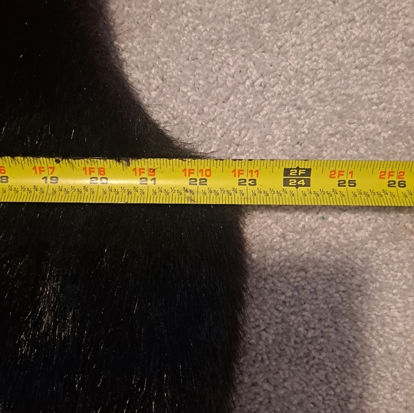 Simply vera vera Wang faux fur vest size XL 2 pockets - Picture 8 of 8